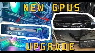 NEW GPUS ON MY PC'S