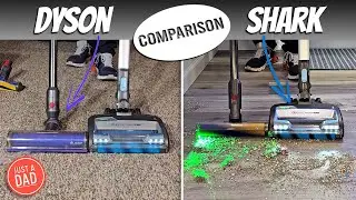 Dyson V12 Detect Slim vs Shark IZ462H Vertex Cordless Vacuum COMPARISON  *Which one is better*