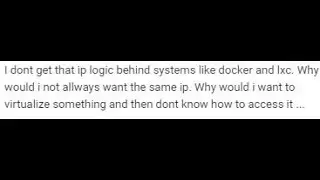 User Question #2: Docker IP Logic