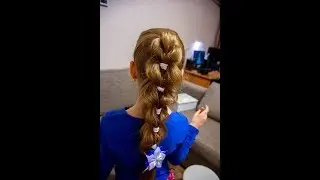 Как плести косички How to weave braids