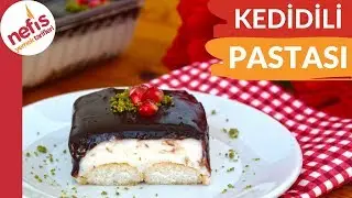 ANINDA BİTECEK EN KOLAY PASTA 😍Kremalı Kedidili Pastası