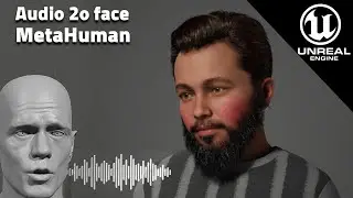 audio to face  Metahuman  unreal engine | Animate face from your voice