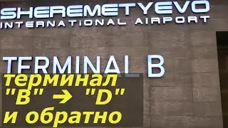 Аэропорт Шереметьево как добраться из терминала d в терминал b (б) межтерминальное метро в аэропорту