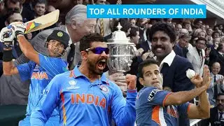 All rounders of India (1932-2021) | India Cricket team All Rounders | Indian ODI All Rounders