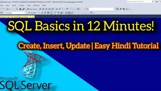 Learn SQL in 12 Minutes 🔥 Create, Insert, Update, Delete | Sql Learn In Hindi