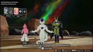 DBZ Villains Select Screen Unique Interaction!