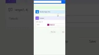 range Function in Power Automate 