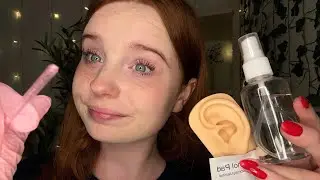 ASMR Girl In The Back Of The Class Pierces Your Ears 👂🏼