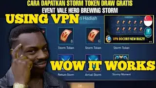 HOW TO GET VALE HERO SKIN BLIZZARD STORM USING VPN?? | IS VPN STILL WORKING??