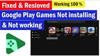 How to fix Google Play Games not opening in PC | Fixed Google Android emulator stuck at logo