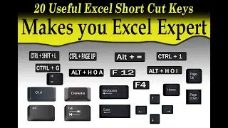 Excel shortcuts 2023 | Shortcut keys in excel | Excel tips and tricks