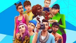 Играем в The Sims 4 на стриме