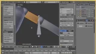 Creating simple skeletal mesh in blend and importing it to UE4 (Bad Quality, Sorry) [Stream 