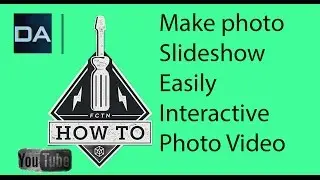 How to make photo slideshow easily Interactive drag and drop process easy 2017