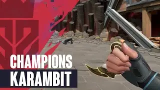 Champions 2021 Karambit Skin Showcase - Valorant Champion 2021 Skin Collection