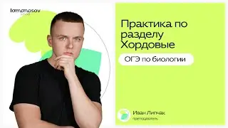 Практика по разделу Хордовые | ОГЭ 2025 по биологии