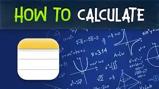 How To Do Math in Apple Notes (macOS 15 Update)