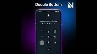 How To Use Double Bottom in Nicegram - #1 Telegram client! (Shots)