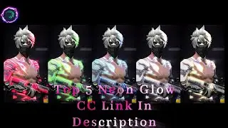 TOP 5 NEON GLOW CC 🔥👌 DOWNLOAD LINK IN DESCRIPTION👇|| EDITING X GAMING ||