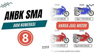 Pembahasan ANBK SMA: AKM Numerasi Part 8 | Harga Jual Motor