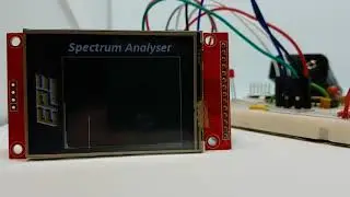 Audio Spectrum Display - FFT on a dsPIC33 microcontroller