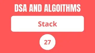 27- Stack Implementation