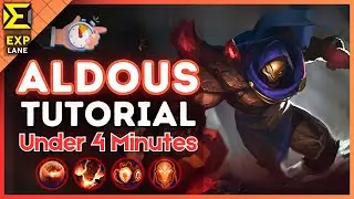 4-Minute Aldous Tutorial in EXP Lane || (MLBB S35) 2025