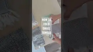 How to Fold Small Towels the BEST WAY (Simple & Easy)