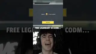 FREE LEGENDARY in COD Mobile...😓