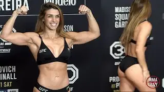 Mackenzie Dern weighs in for UFC 295