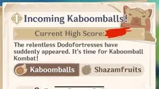 3000+ Points Kaboomball Kombat: Incoming Kaboomballs! | Genshin Impact