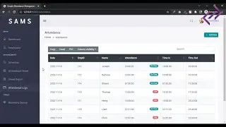 Simple Attendance Management System in Laravel with Source Code - CodeAstro