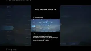 Script Backsound Lobby Mobile Legends V3