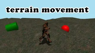 three.js & rapier3D - Character Terrain Movement