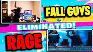 Fall Guys Rage Funny & WTF Moments Compilation