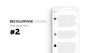 Advanced RecyclerView with Multiple ViewType: Timeline Design #2: Design Views