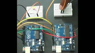 LED toggle using SPI | 