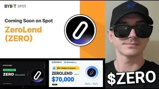 $ZERO - ZEROLEND TOKEN CRYPTO COIN LINEA ZERO LEND BYBIT GATE MEXC GLOBAL POLONIEX KUCOIN BLOCKCHAIN