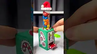 DIY Working Grinch Candy Machine with Paper | Paper Craft Ideas 