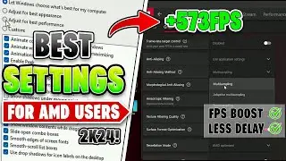 Best AMD Radeon Settings to Boost FPS in (2024)✅ - for GAMING & PERFORMANCE!