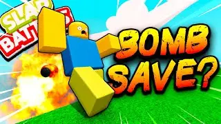 SAVE Someone WITH the BOMB Glove💣 Challenge in Slap Battles - Roblox