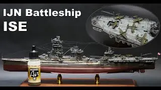 Hybrid Battleship - IJN Ise 1:700 Scale Model