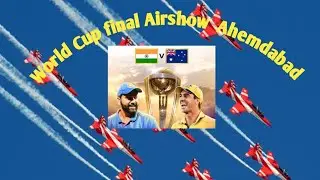 Suryakiran flying in world cup final. #indiavsaustralia #viralvideo  #narendramodistadium