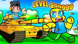 Destroying Everthing in Roblox Tank Simulator X