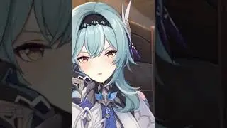 Eula Adorable Sneeze Genshin Impact