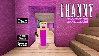 GRANNY IS BARBIE MINECRAFT GAMEPLAY