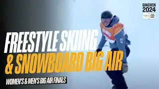 RE-LIVE | Freestyle Skiing + Snowboard  Women's/Men's Big Air | 