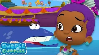 Zooli's Beach Party Gets DRENCHED by a Sea Creature! 🐳 | Bubble Guppies