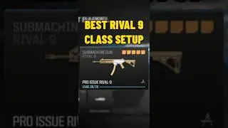 NEW BEST RIVAL 9 CLASS SETUP in MW3!