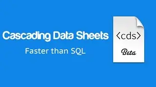 Introducing Cascading Data Sheets | CDS Beta + Download